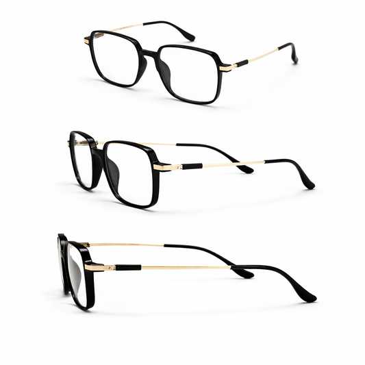 Gafas de Lectura Marco Negro — Protección Anti-Cansancio Visual